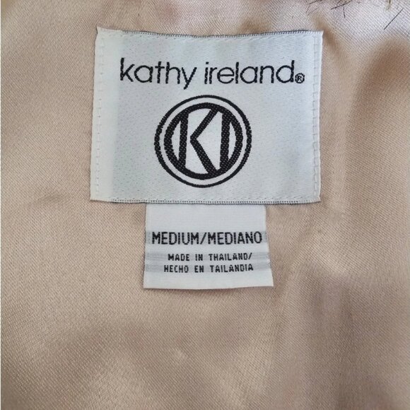 Kathy Ireland Medium Faux Coyote Fur Coat - Picture 9 of 9